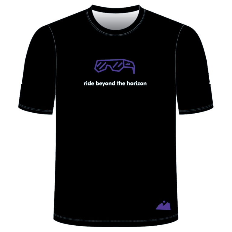 Aurora-Gravel-25-CH-goggles LTM_CS199 LIFESTYLE Cotton T-Shirt Black_Aurora-Gravel-25-CH-goggles LTM_CS199 LIFESTYLE Cotton T-Shirt Black_front