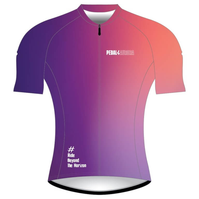 Pedal4Aurora-25-CH-Gradient light CTM_SS107_C CYCLING Classic PLUS Jersey short sleeve_Pedal4Aurora-25-CH-Gradient light CTM_SS107_C CYCLING Classic PLUS Jersey short sleeve_front
