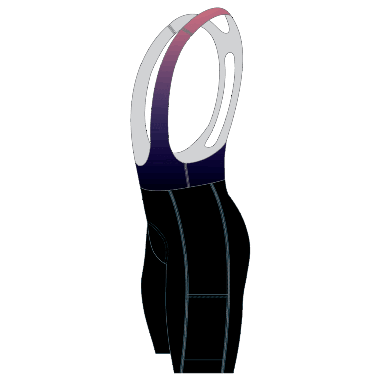 MEN - Pedal4Aurora-25-CH Pedal4 CBM_BS115_P Cycling PRO BASIC Gravel Bib Shorts_left