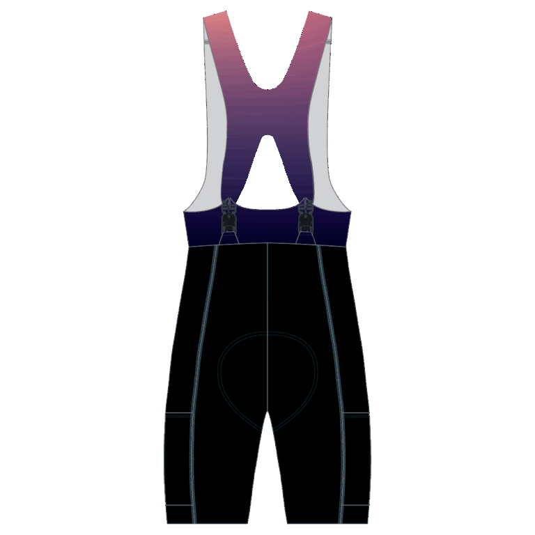 WOMEN - Pedal4Aurora-25-CH Pedal4 CBW_BS115_P Cycling PRO BASIC Gravel Bib Shorts_back